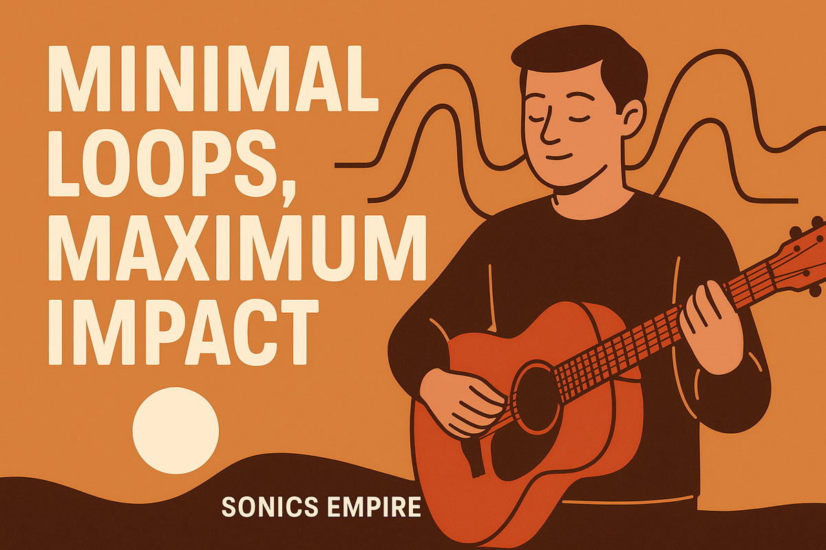 Cover illustration for a minimal beat arrangement tutorial.
